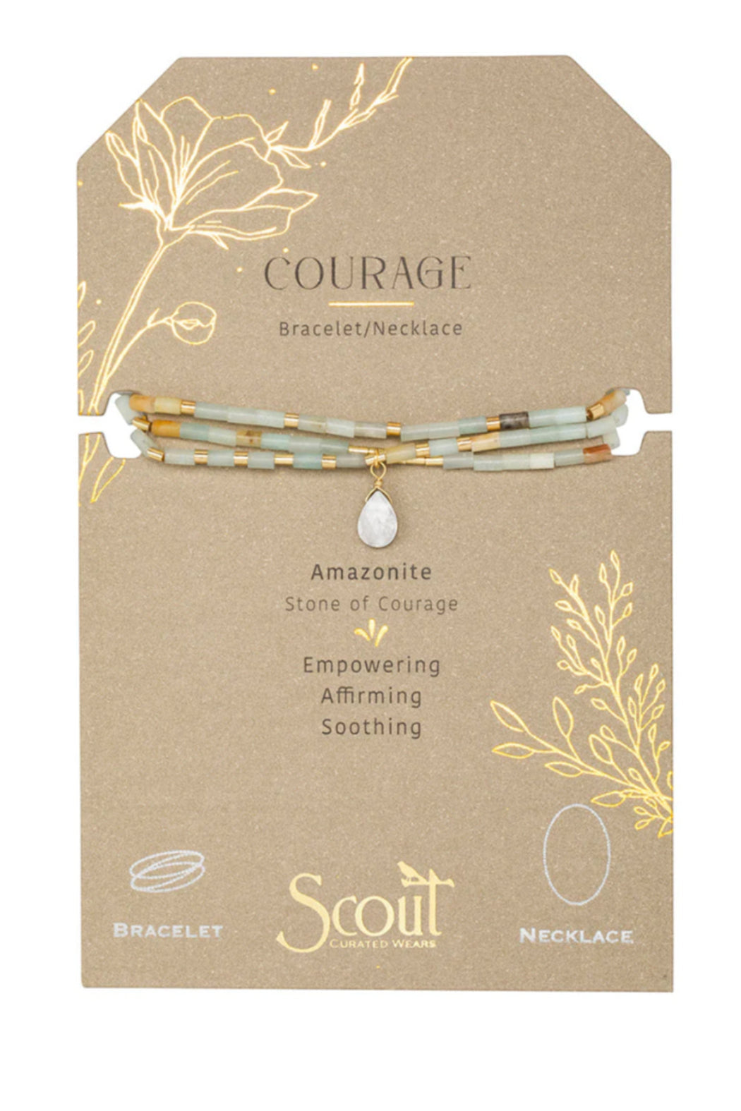 Teardrop Stone Wrap