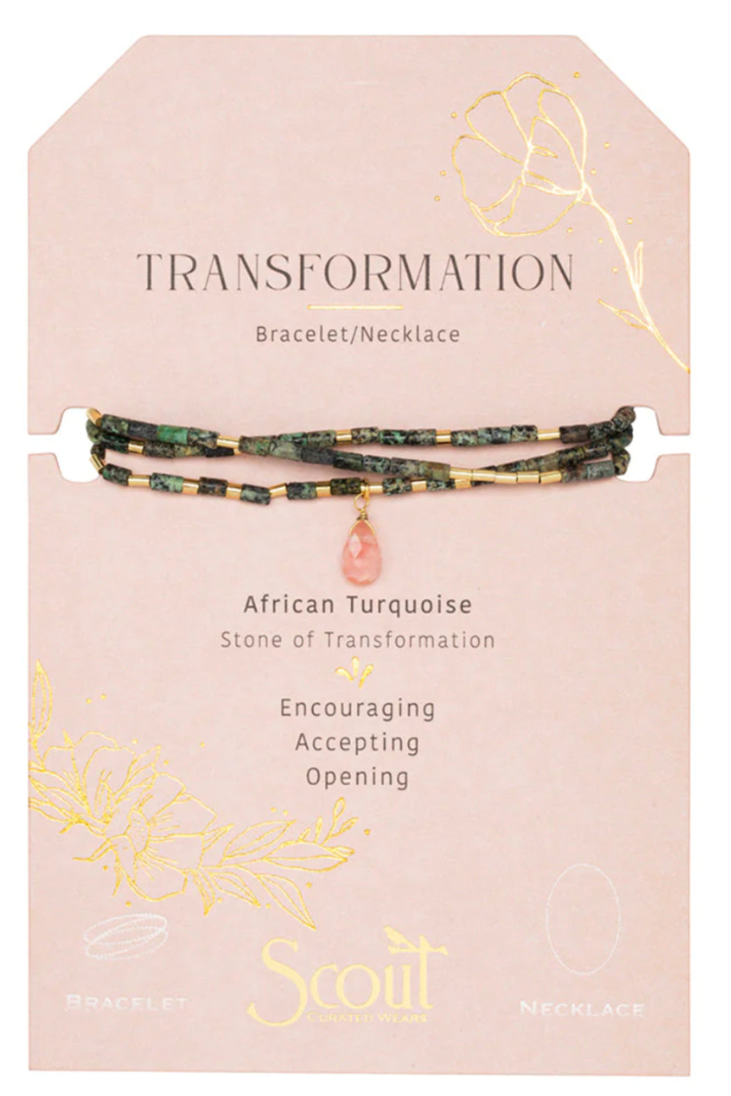 Teardrop Stone Wrap