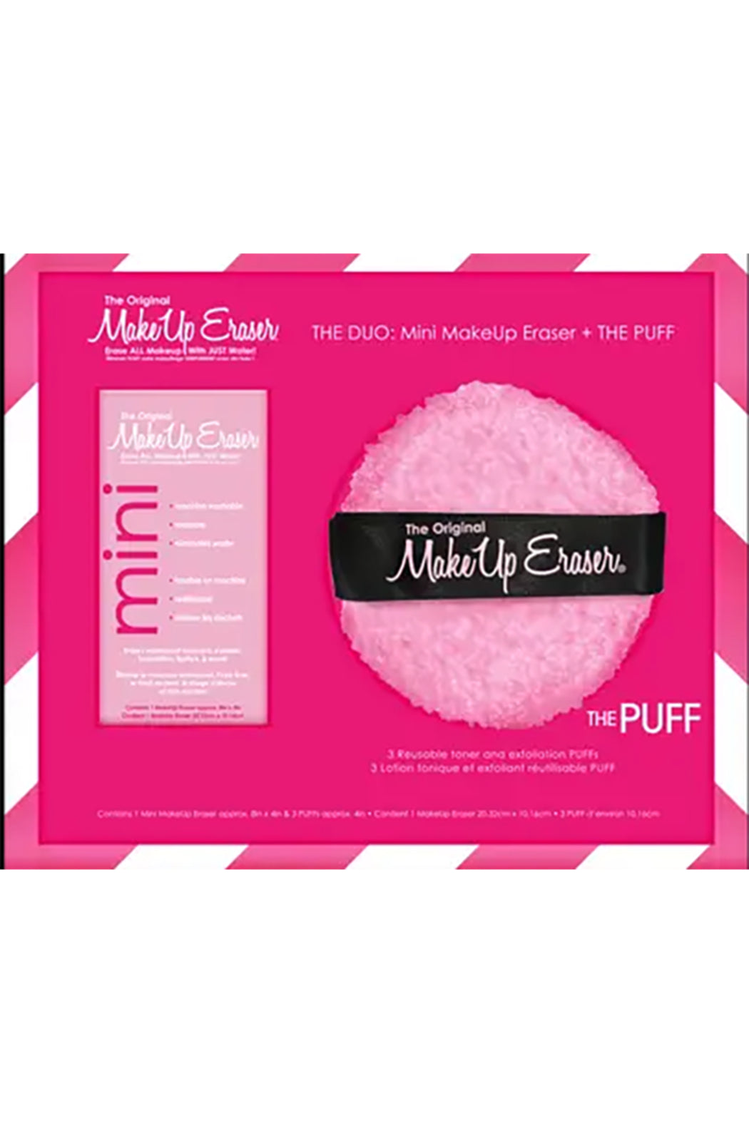 THE DUO: Mini MakeUp Eraser + THE PUFF