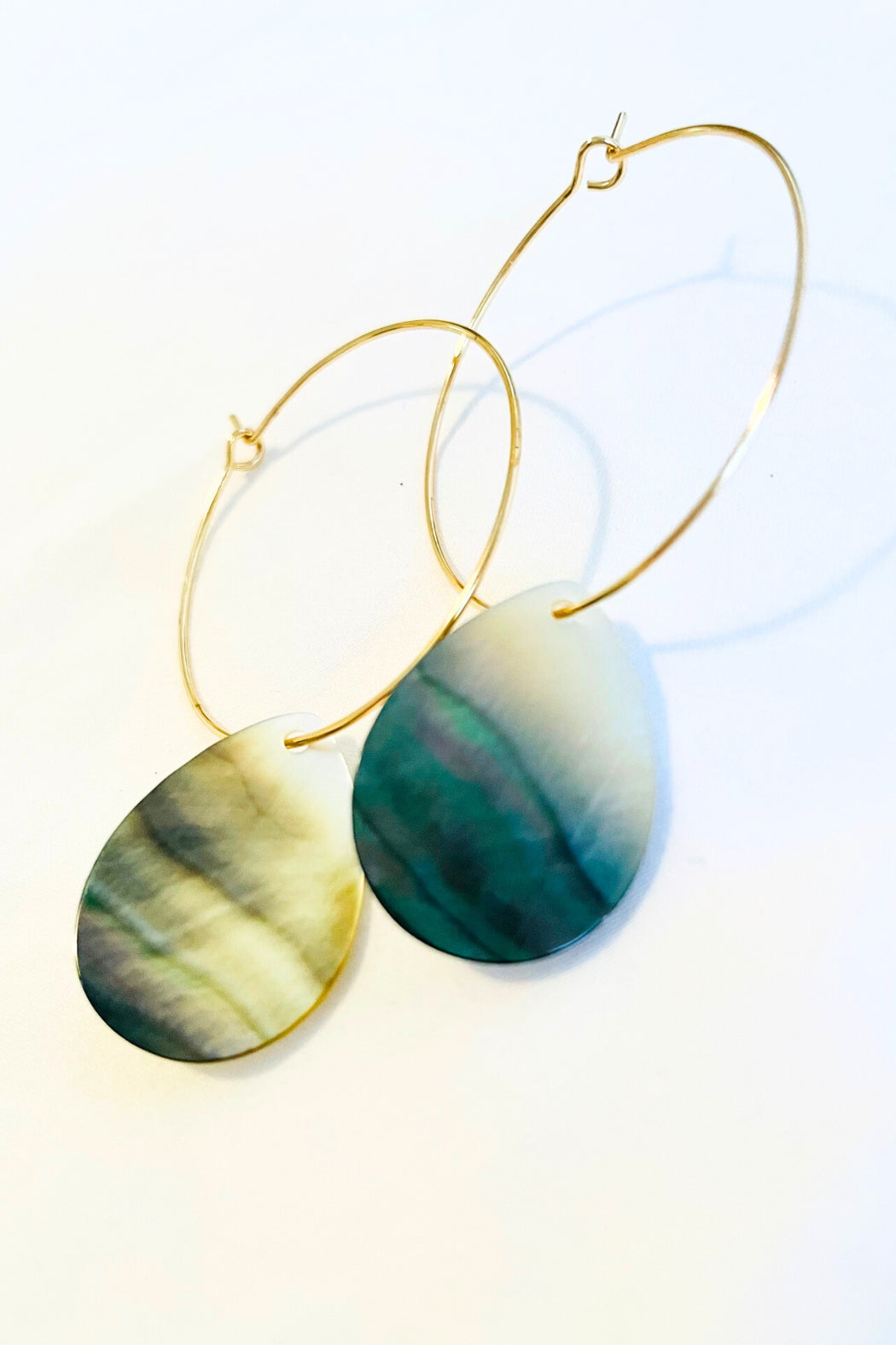 The Hanalei Mother of Pearl Teardrops