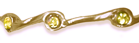 Topaz Birthstone Stacker Ring