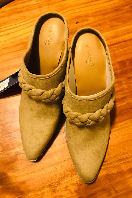 Nude Block Booties