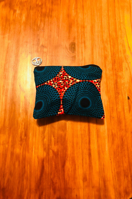 Tanzanian Coin-Makeup Pouch