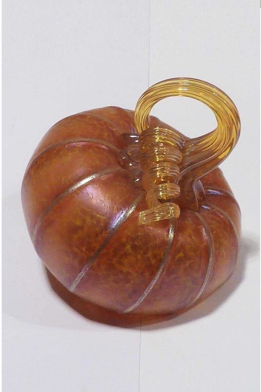 Sunrise Glass Pumpkin
