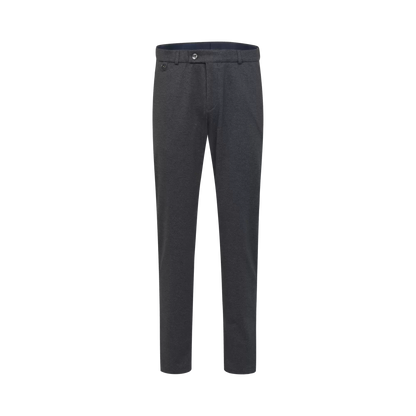 Bugatti Chinos with Modern cut in Dark Grey