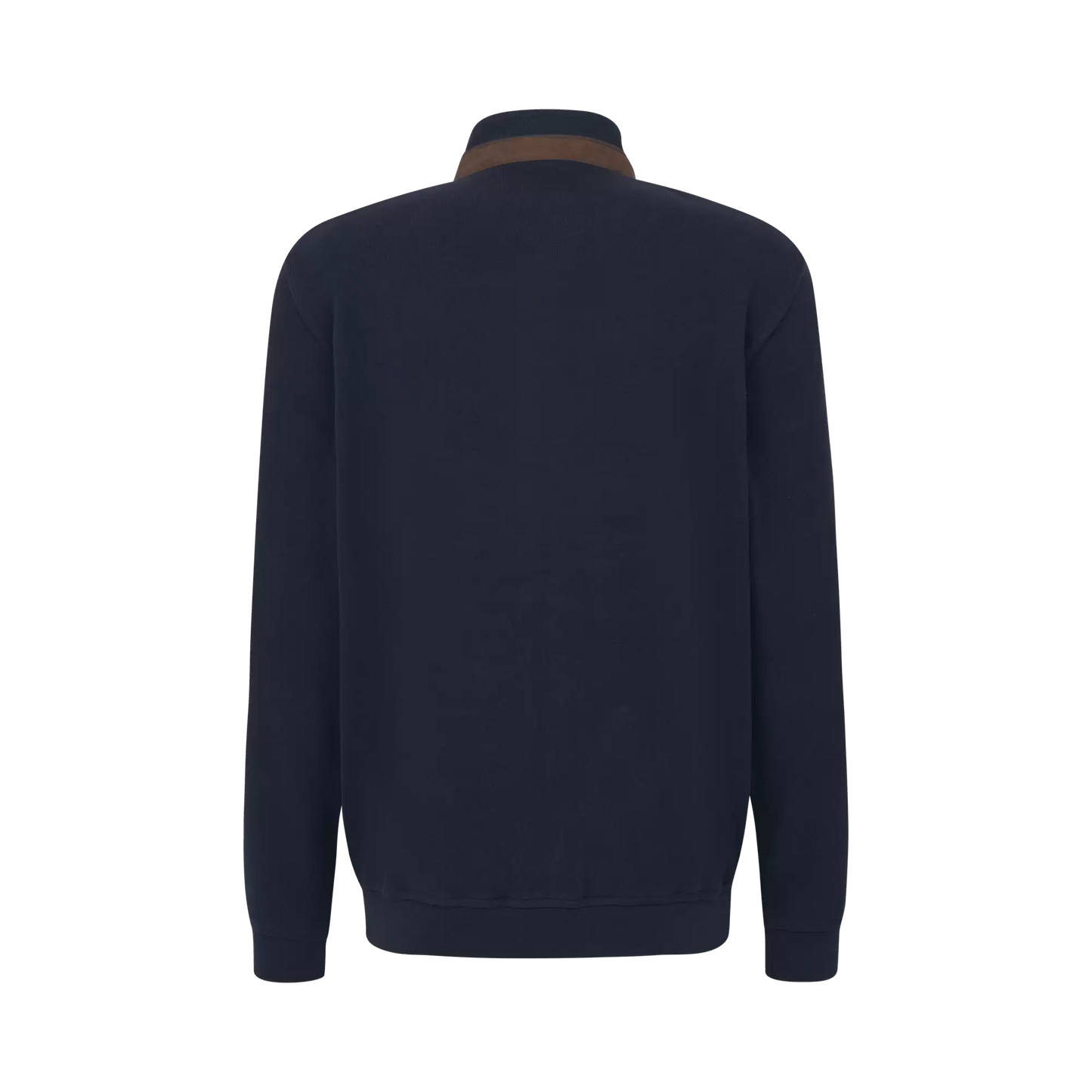 Bugatti Jacket with Blended Fabric in Navy