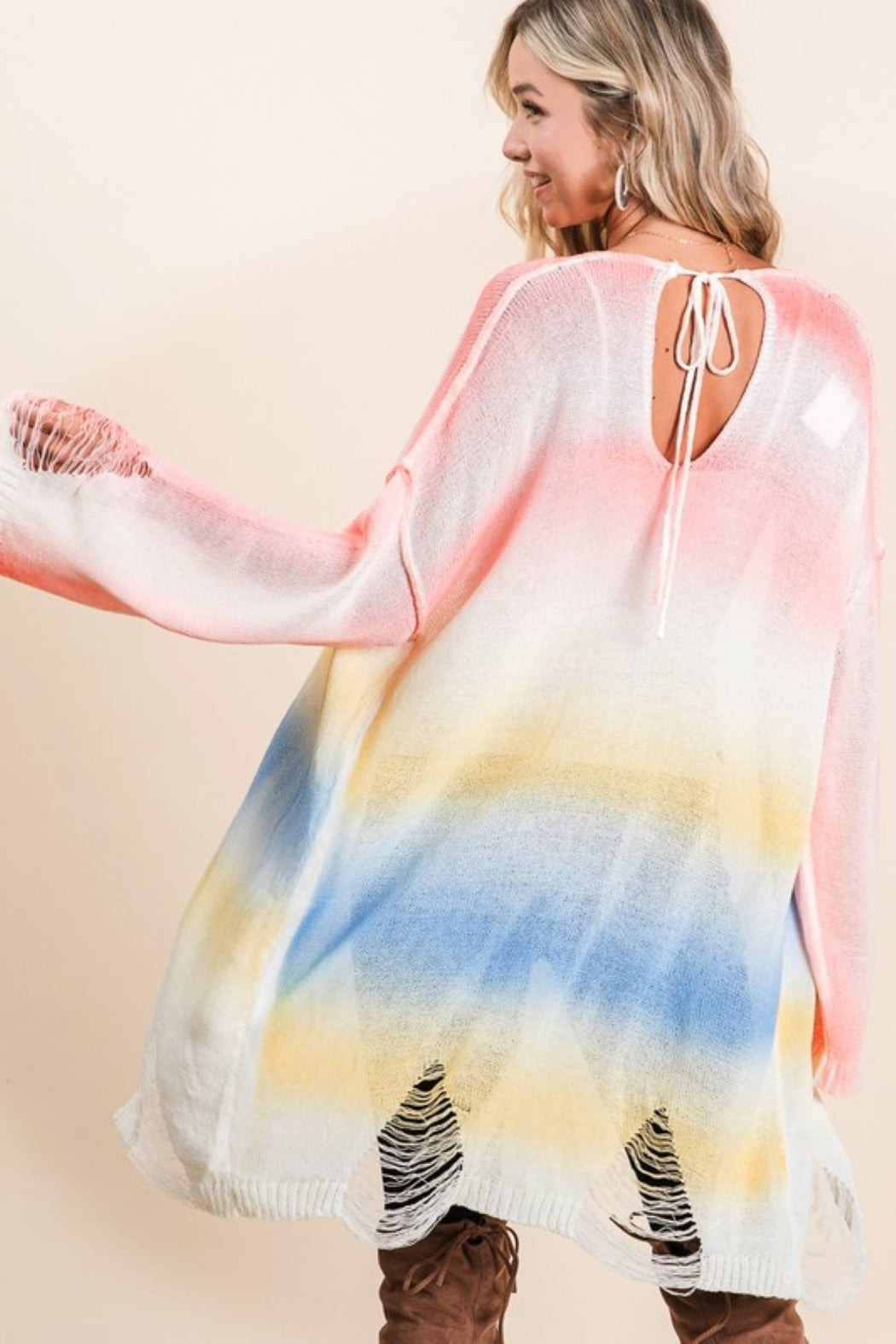 Tie Dye Cardigan