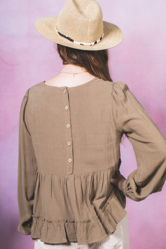 Tiered Ruffle Top