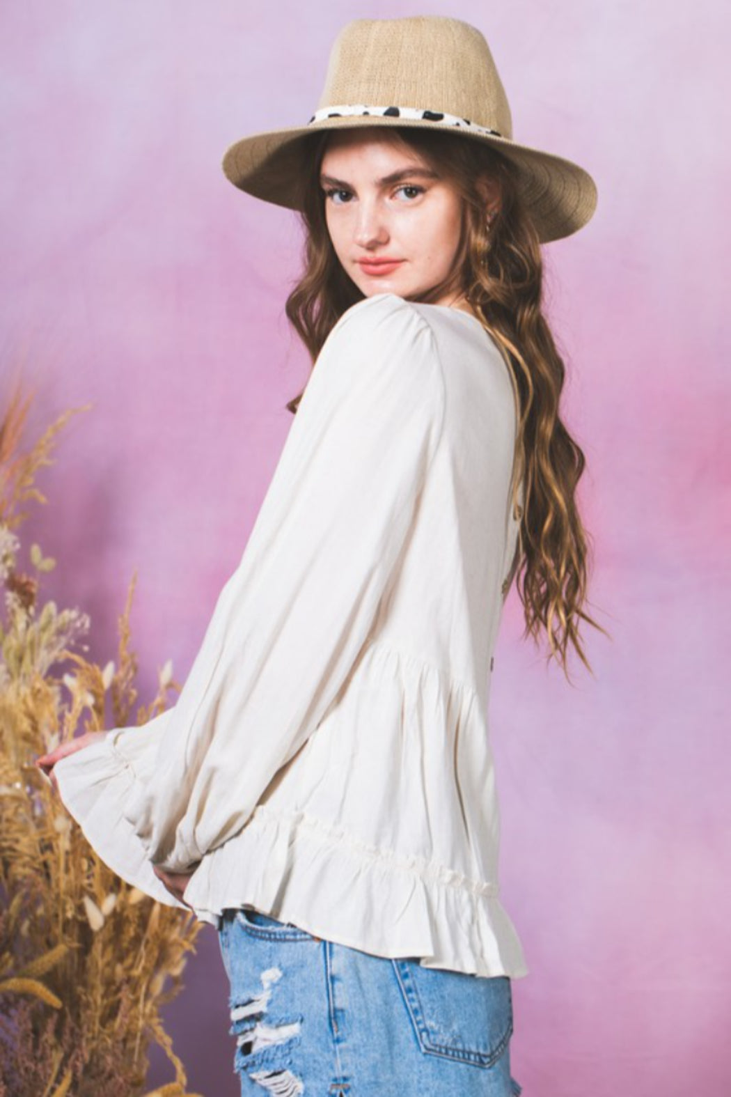Tiered Ruffle Top