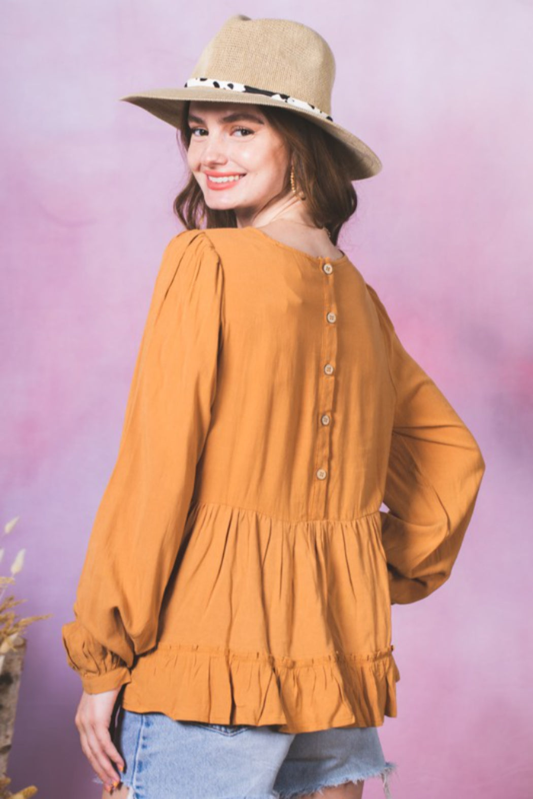 Tiered Ruffle Top