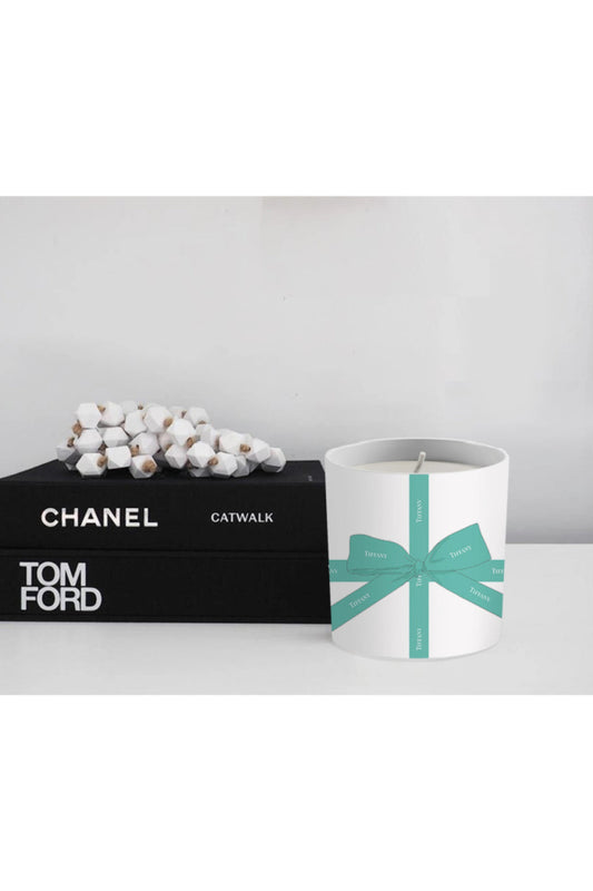 Tiffany Fashion Bow Fine bone china fragrance candle