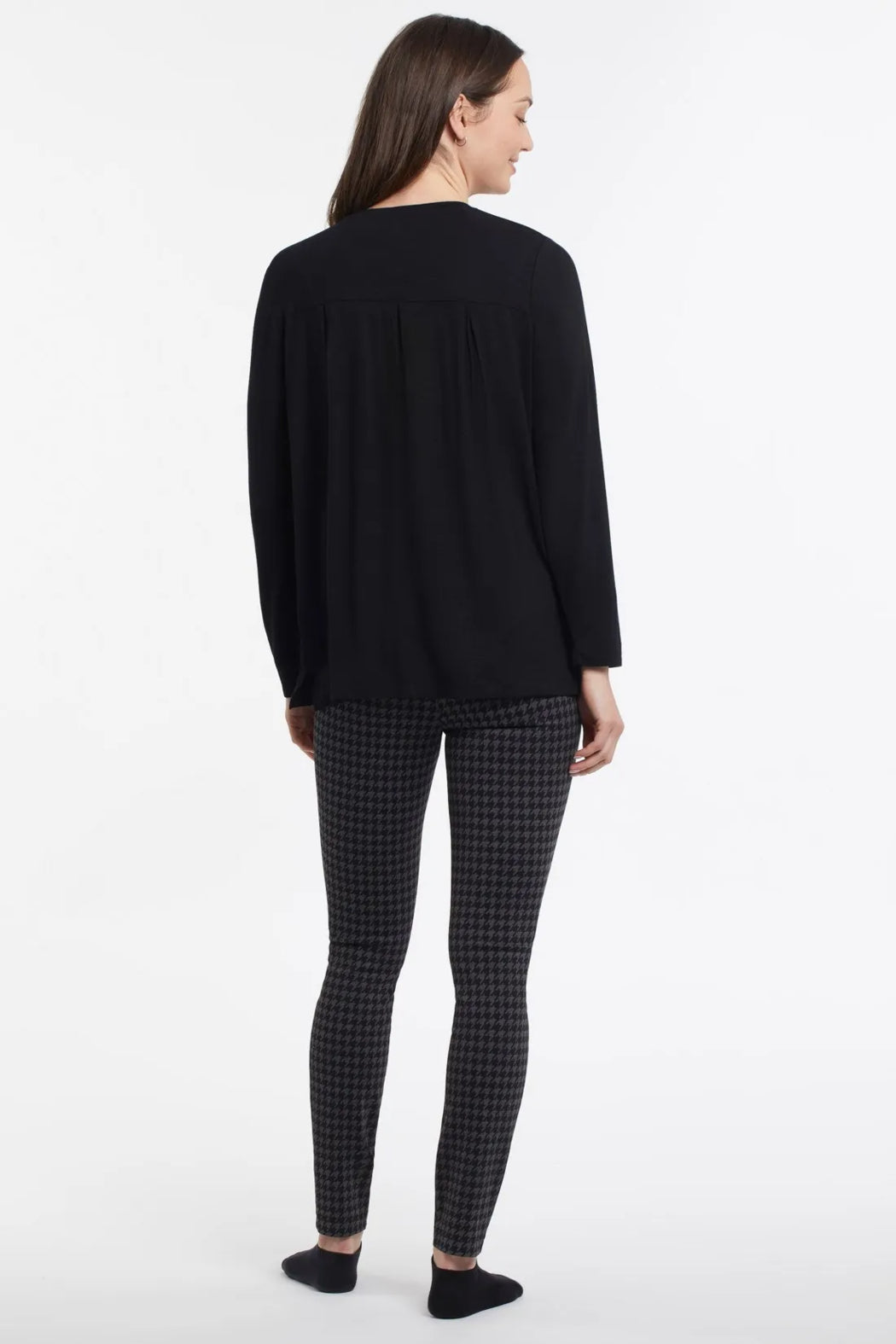 TOP WITH BACK PLEATS