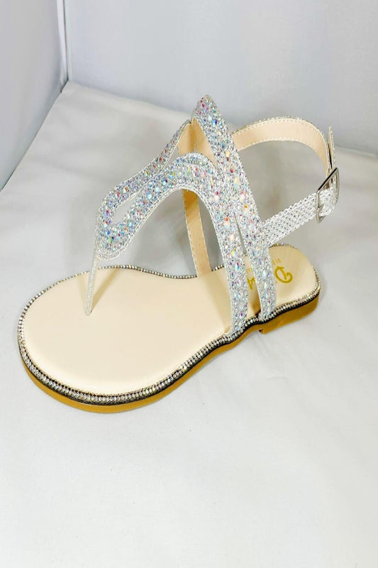 Silver Sparkle Flat
