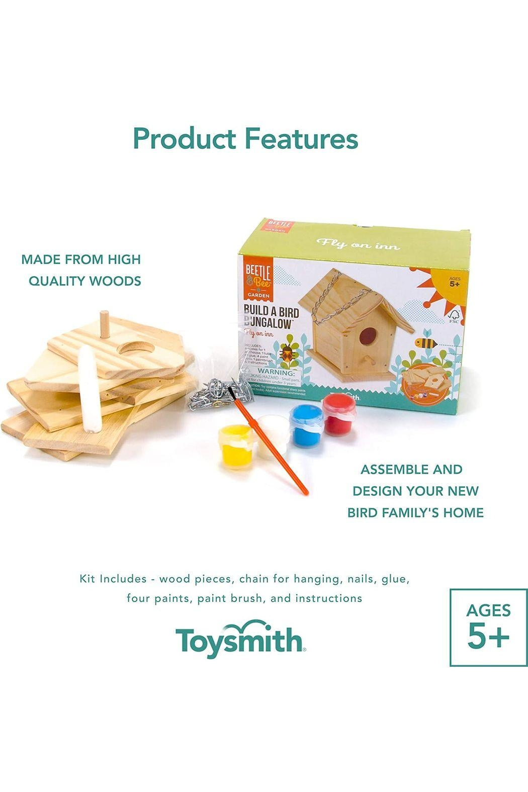 Build A Bird Bungalow