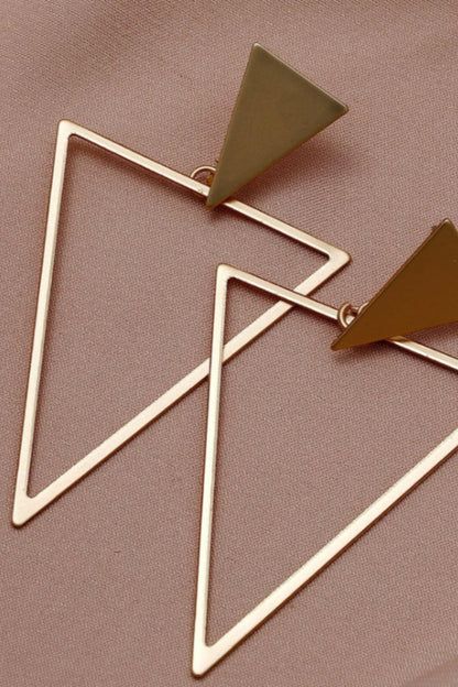 Triangle Drop Earrings