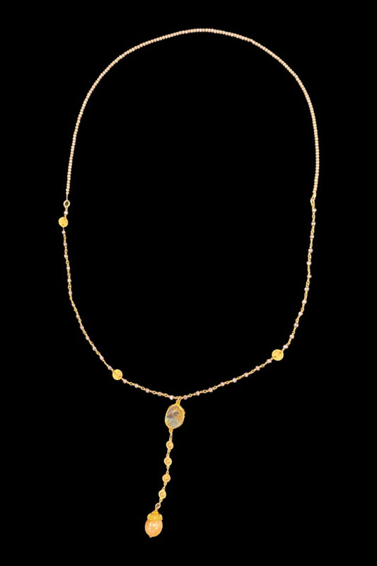 Tripple Layer Pyrite Pearl