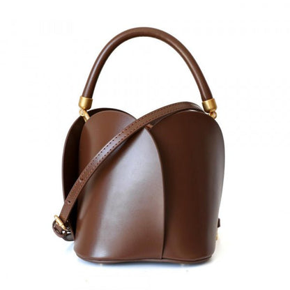Tulip Leather Bucket