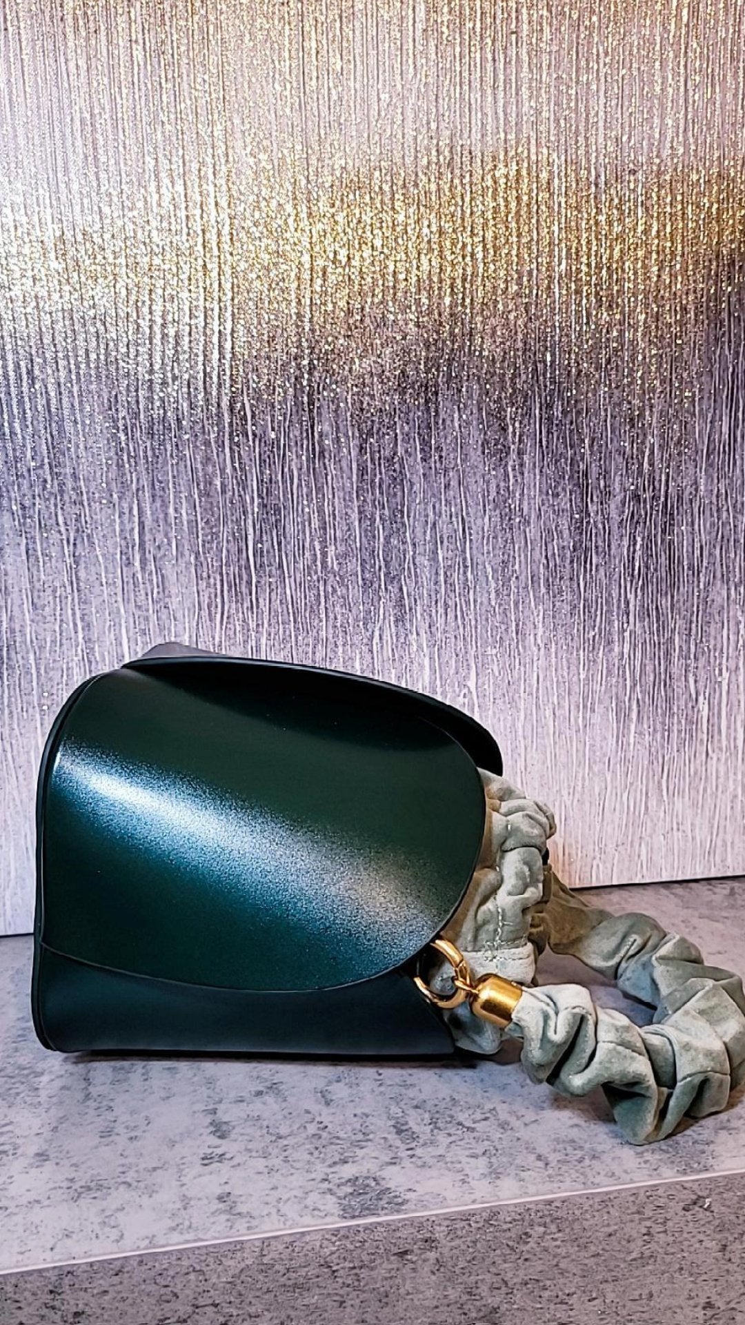 Tulip Leather Bucket