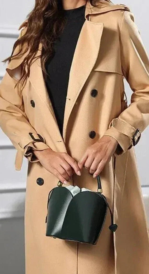 Tulip Leather Bucket