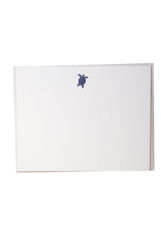 Turtle Letterpress Card Set