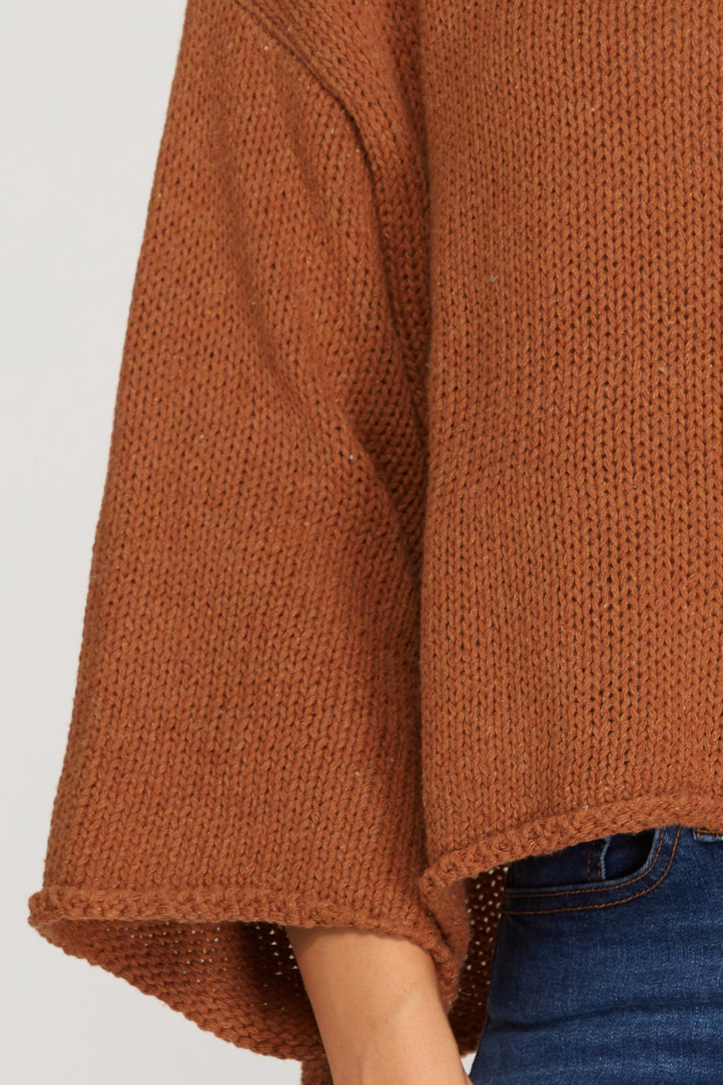Turtleneck Knit Sweater