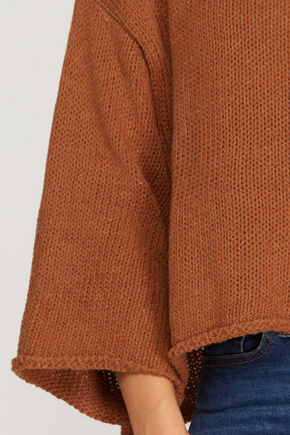 Turtleneck Knit Sweater