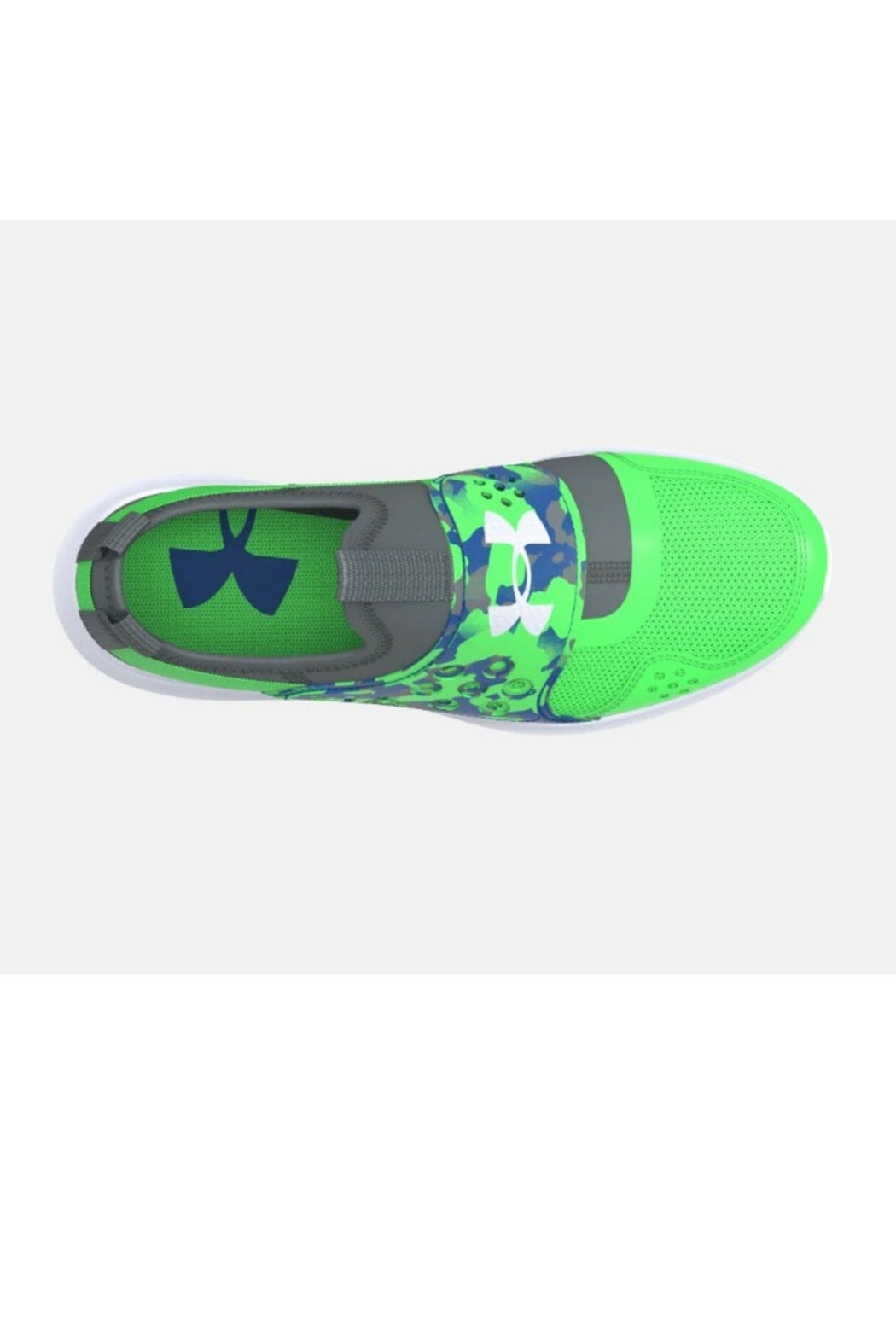 Under Armour Boys Grade School UA Runplay Camo Running Shoes