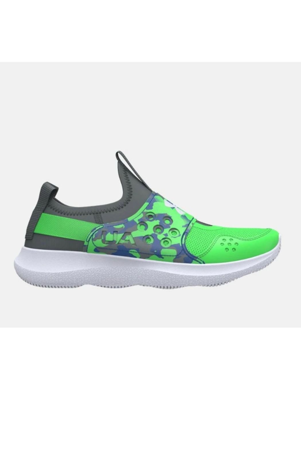 Under Armour Boys Grade School UA Runplay Camo Running Shoes