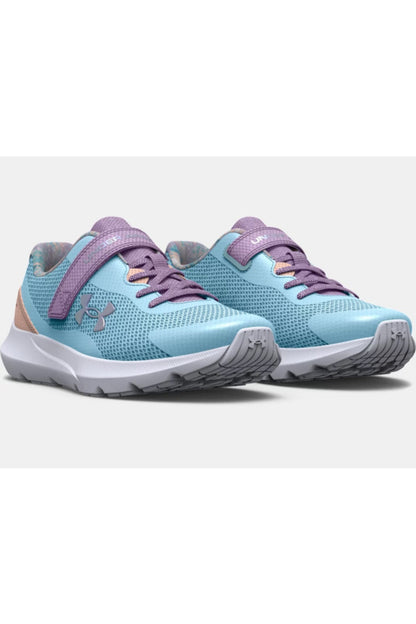 Under Armour Girls  Surge 3 Sky Running Shoes