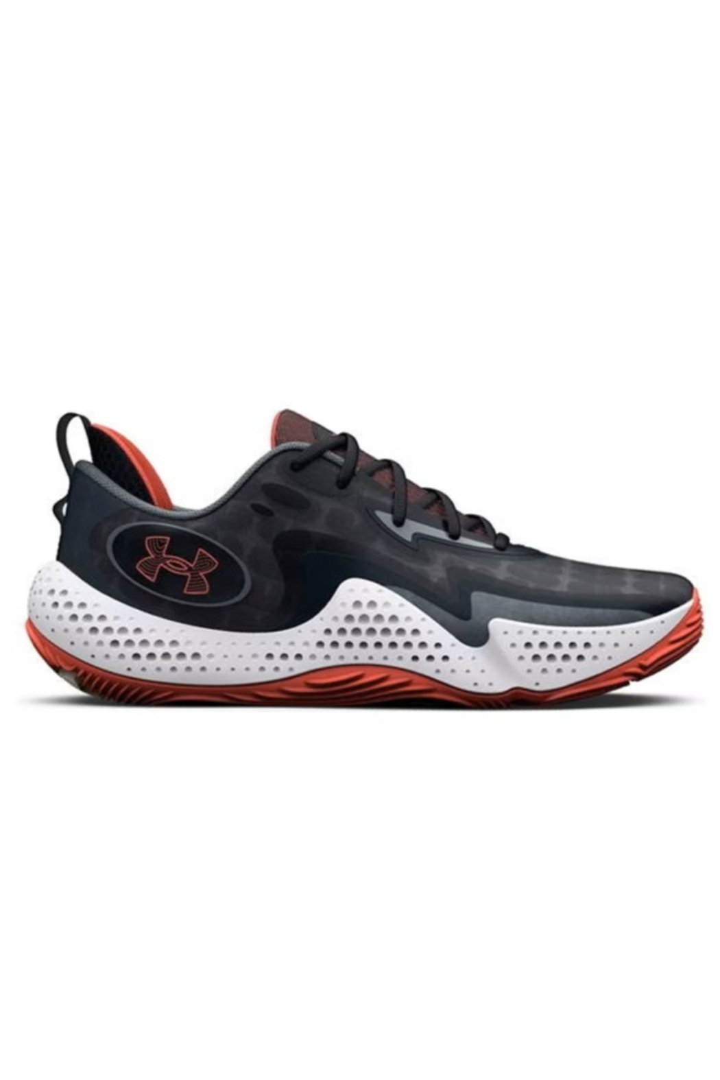 Under Armour Spawn 5 Basketball Shoes in Black/Grey