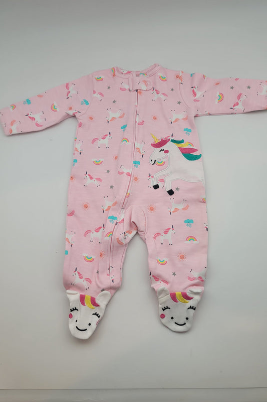Unicorn Pink Baby Sleeper