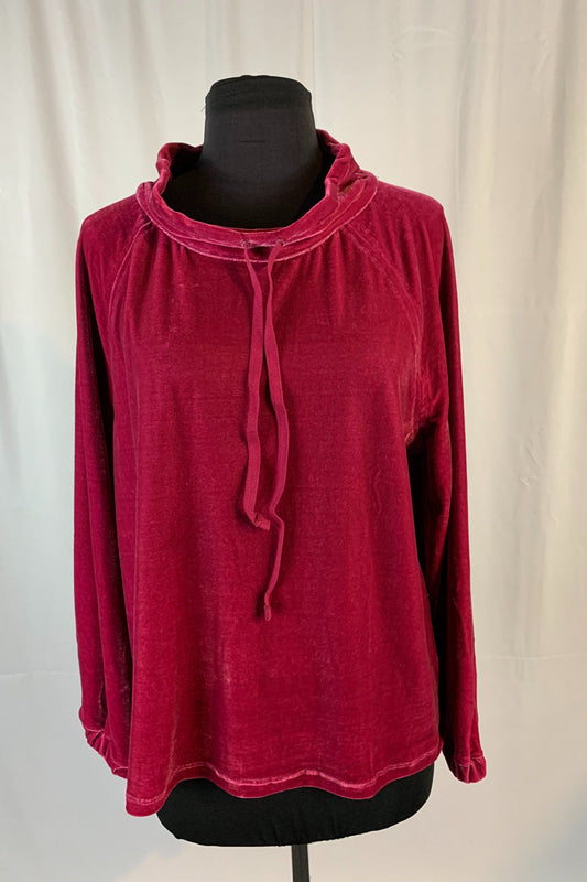 Velvet Raglan