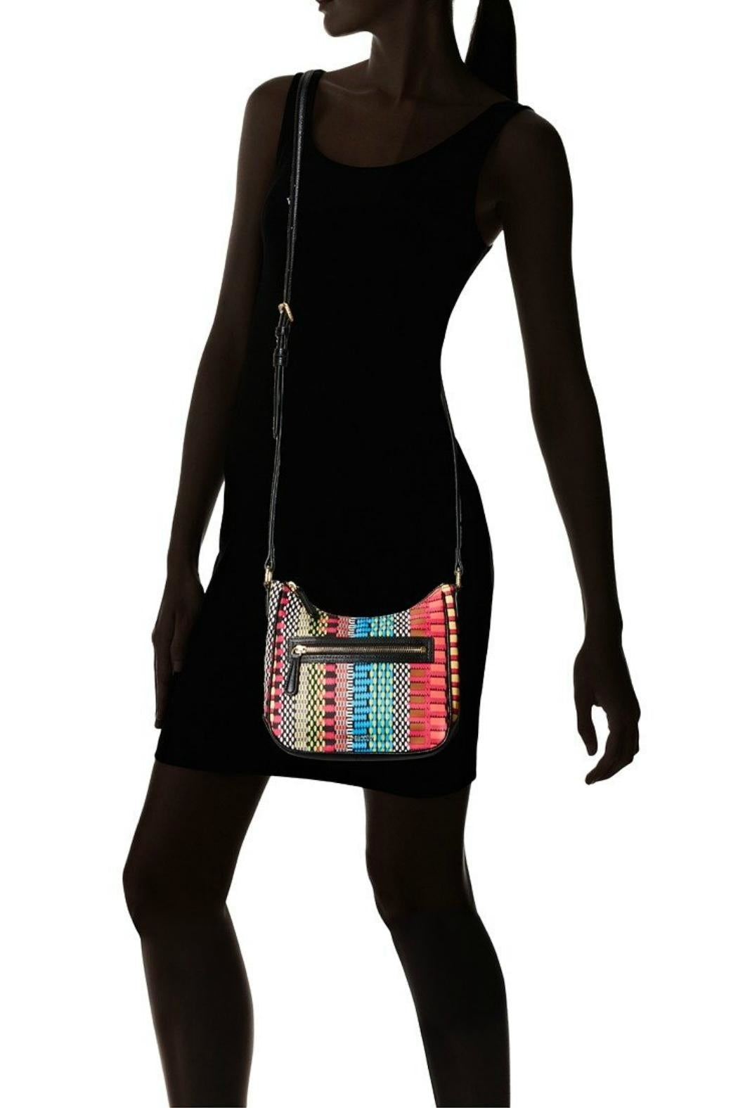 Bold Stripe Small Crossbody Purse