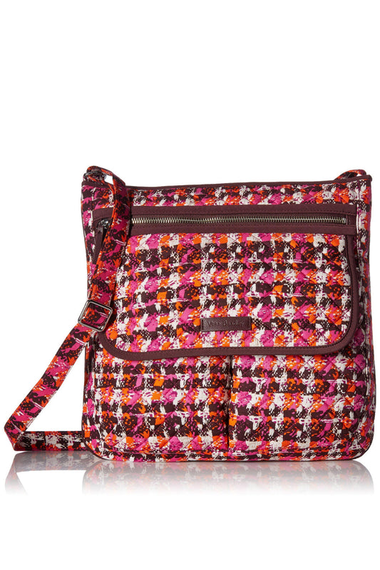 Vera Bradley Houndstooth Tweed Mailbag