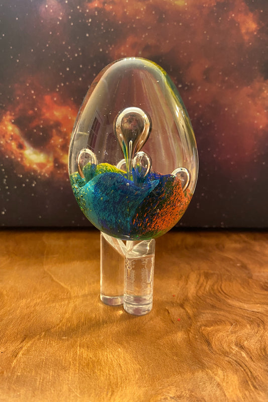 Vintage Glass Paper Weight