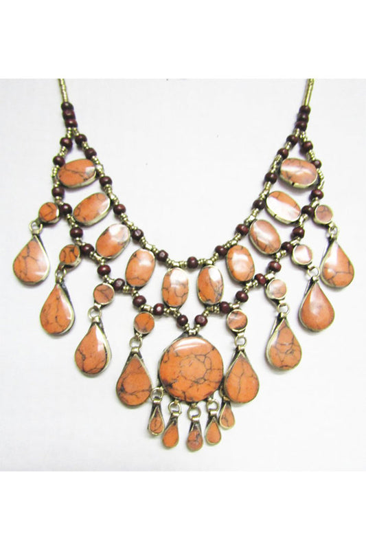 Vintage Kuchi Tribal Necklace