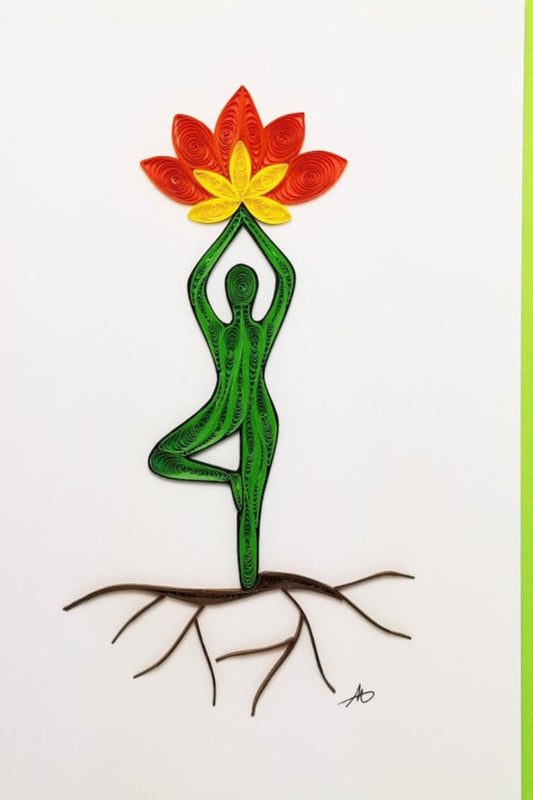 w701 F-Tree Pose Flower 5x7