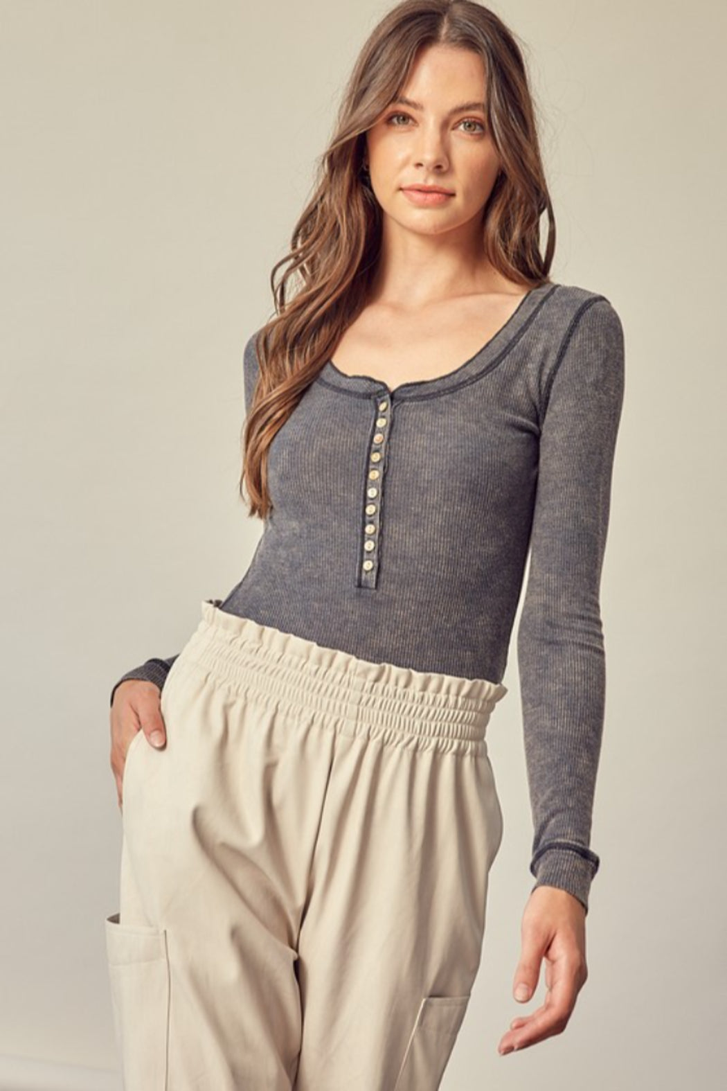 Waffle Knit Bodysuit