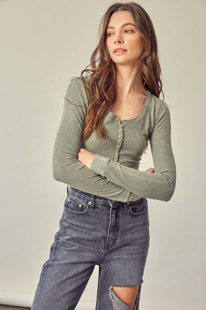 Waffle Knit Bodysuit