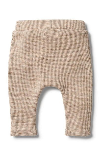 Organic Waffle Slouch Pant
