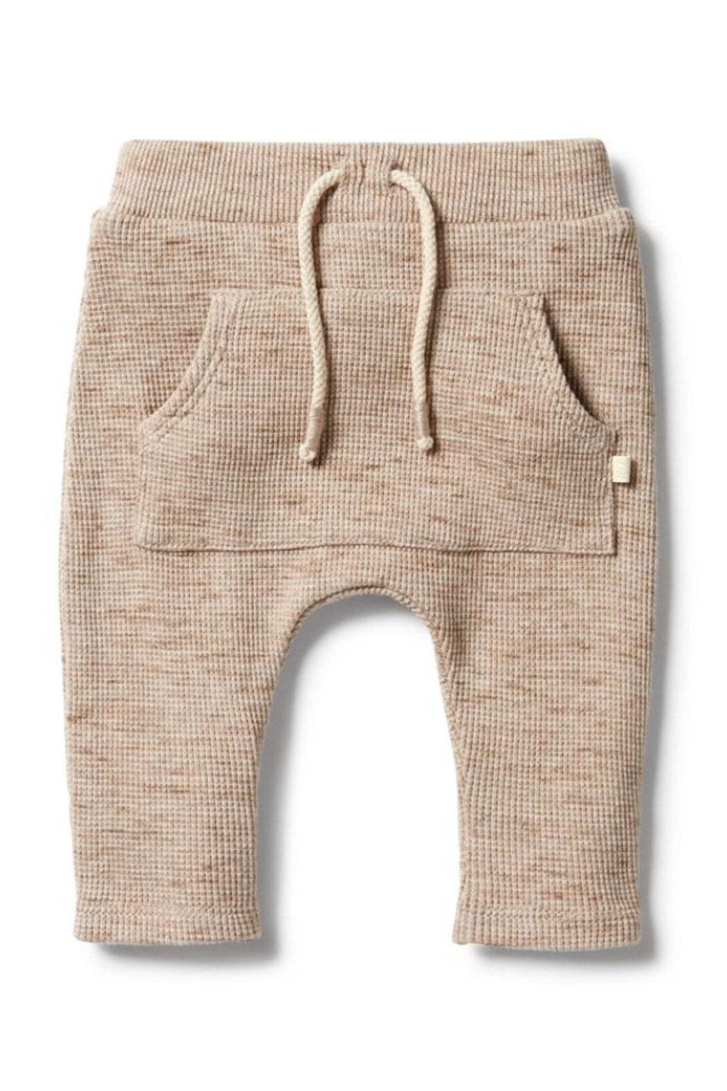 Organic Waffle Slouch Pant