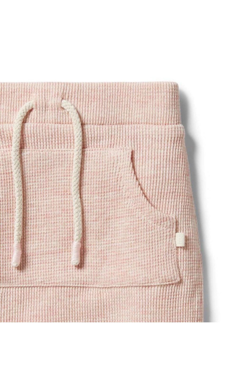 Organic Waffle Slouch Pant