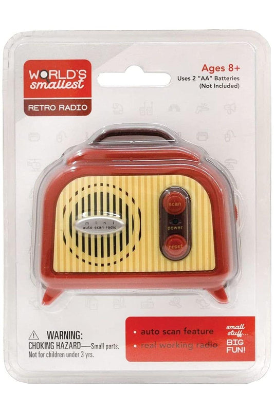 World's Smallest Retro Radio