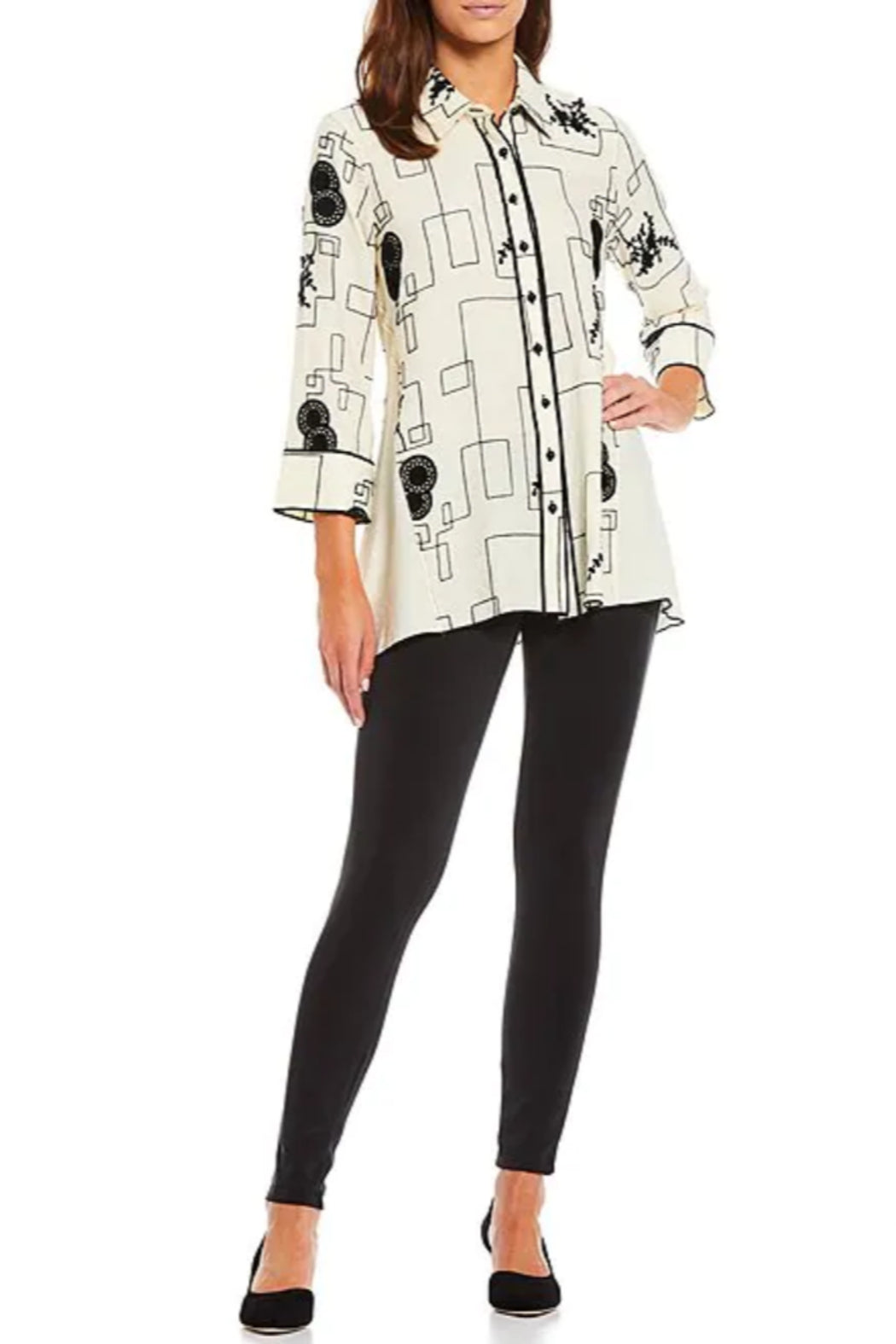 WIDE BAND PULL-ON ANKLE LEGGING
