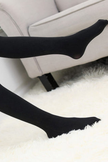 Women Brushed Stretch Fleece Lined Leggings-Style 3