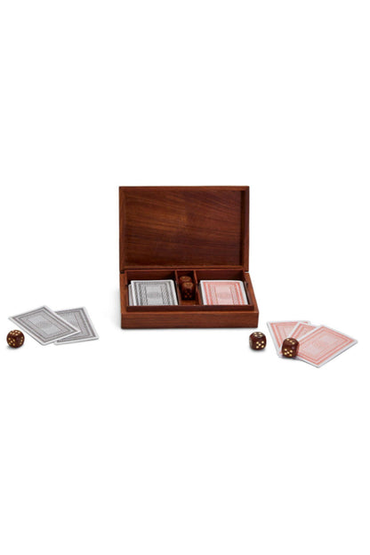 Wooden Card/Dice Set