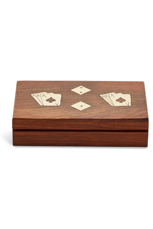 Wooden Card/Dice Set