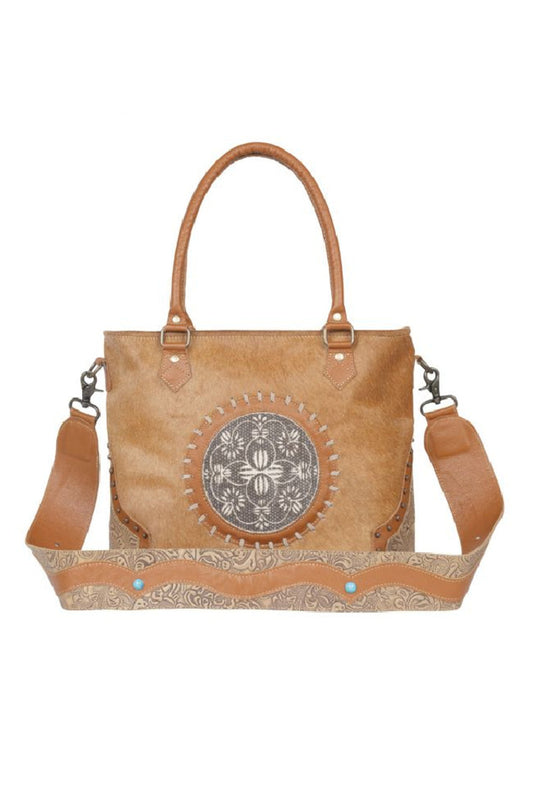 Woodsy Medallion Shoulder Bag