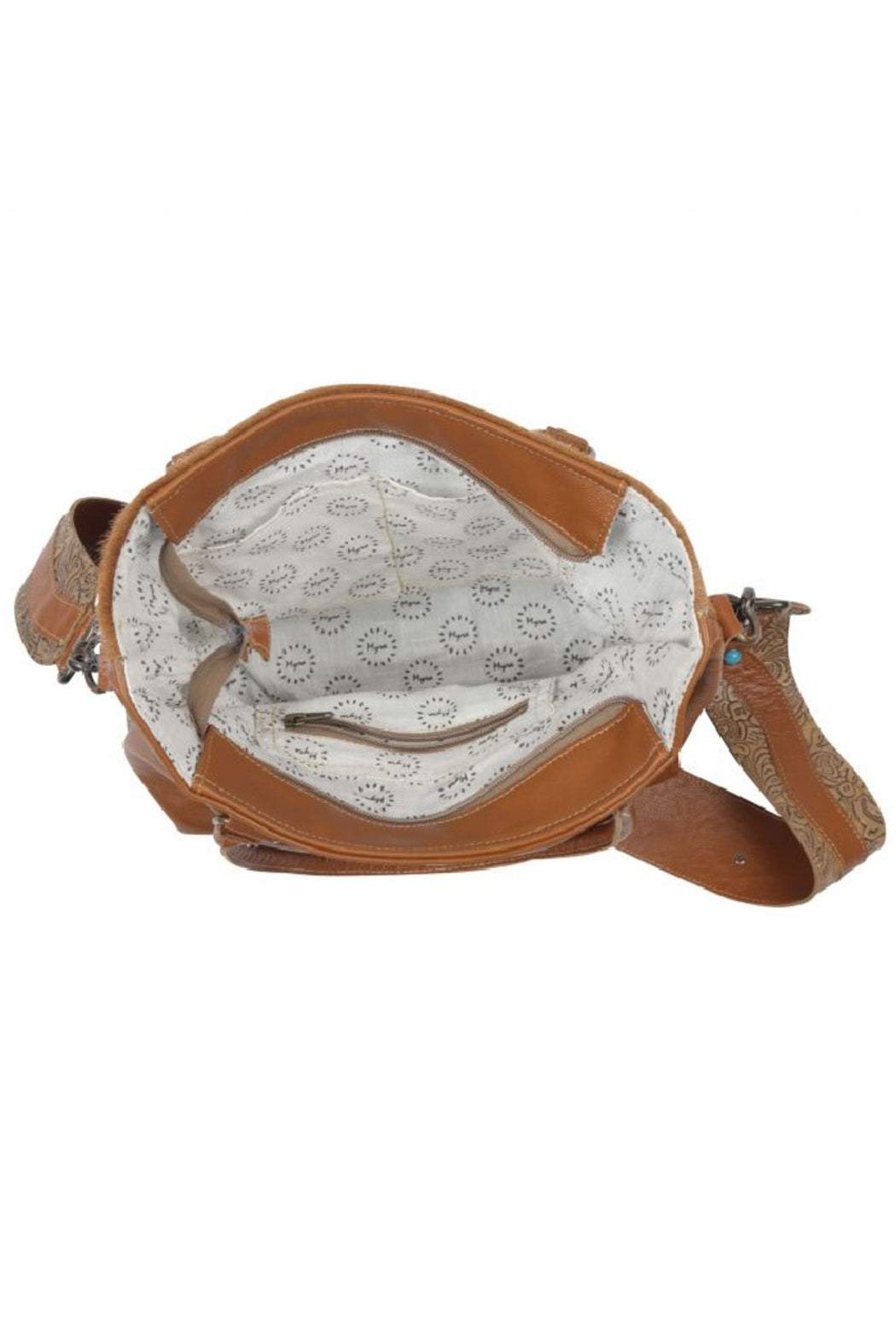 Woodsy Medallion Shoulder Bag