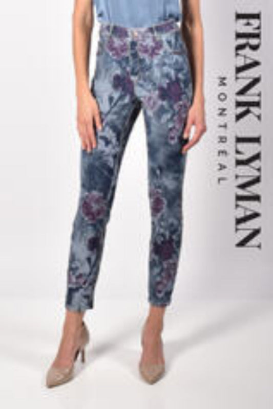 Woven Denim Reversible Pant